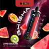 Hayati Pro Max Shisha 15000 Love 66 & Kiwi Flavour - A romantic shisha mix with tropical kiwi undertones.