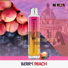 JNR Crystal Pro Max 5000 Berry Peach Flavour - Juicy berries and ripe peaches combined.