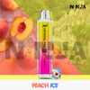 JNR Crystal Pro Max 5000 Peach Ice Flavour - Sweet peach with an icy exhale.