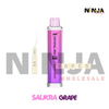 JNR Crystal Pro Max 5000 Sakura Grape Flavour - Sweet and floral grape essence.